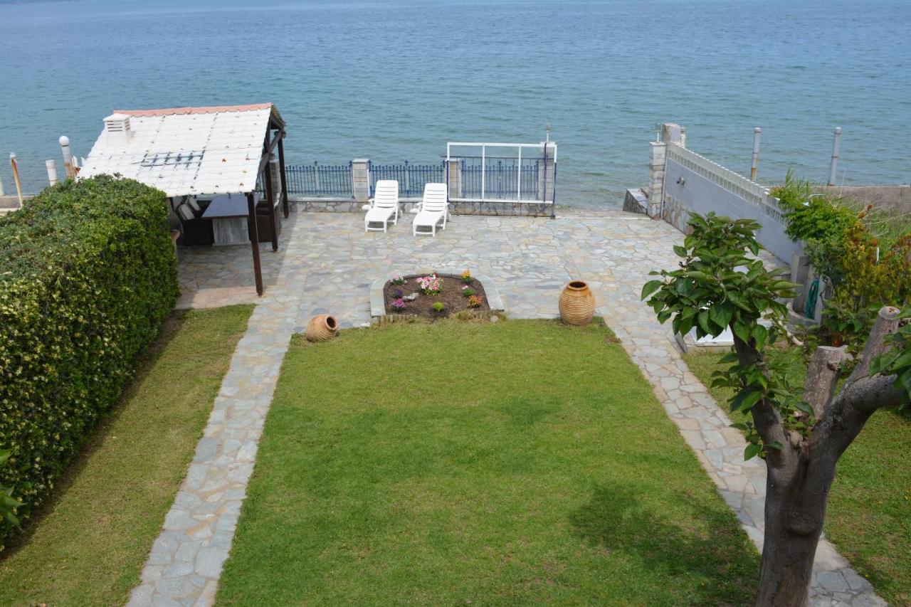 Private Luxury Villa My Beach House Longos  Exterior photo